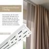 Home-Vision Series X 3-Track Curtain Track, 420 cm – with Sengleiter view 2