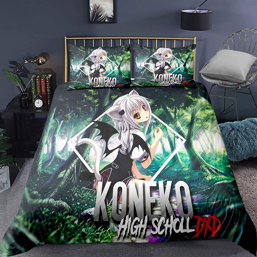 High School DxD Toujou Koneko-Q Anime Bedding Set