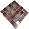 Medio Ceramic Mosaic Tiles, Multicolor Matte, for Walls, Kitchen, Bathroom and Shower view 1