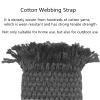DTKJ Cotton Webbing for Bags, 25 mm, Coffee, 25 mm x 5 Yards view 2