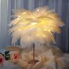 Cozylkx 10-Piece Colored Ostrich Feathers, White, 22–24 in view 2