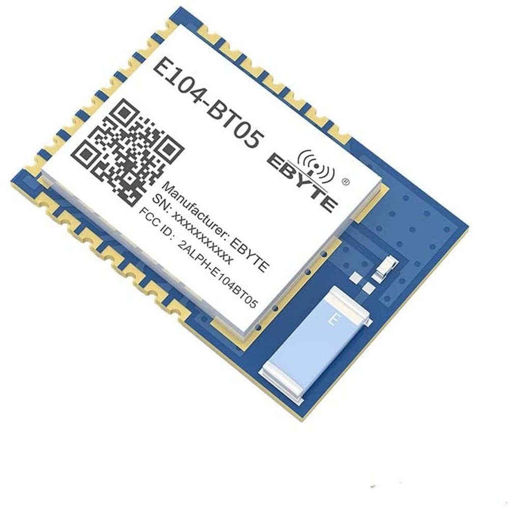TLSR8266 Bluetooth 4.2 BLE UART SMD Transceiver E104-BT05, 70 m, Slave