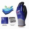 HPHST Waterproof Thermal Winter Work Gloves, Double-Coated Nylon, Medium view 2
