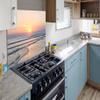 MuchoWow Kitchen Splashback Aluminum Poster, Sea – Pastel Sun, 90 x 60 cm view 4