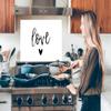 MuchoWow Kitchen Splashback Aluminum Poster 90 x 60 cm Love – Quotes – Sayings view 3