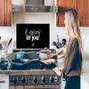MuchoWow Kitchen Backsplash Aluminum Poster 90 x 45 cm Partner - Sayings - Quotes - I Believe in You view 3