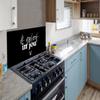 MuchoWow Kitchen Backsplash Aluminum Poster 90 x 45 cm Partner - Sayings - Quotes - I Believe in You view 4