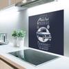 MuchoWow Kitchen Backsplash Aluminum Poster 90 x 60 cm Cars - Blue - Retro view 2