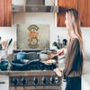 MuchoWow Kitchen Backsplash Aluminum Poster 90 x 45 cm, Vintage Gym Rope view 3
