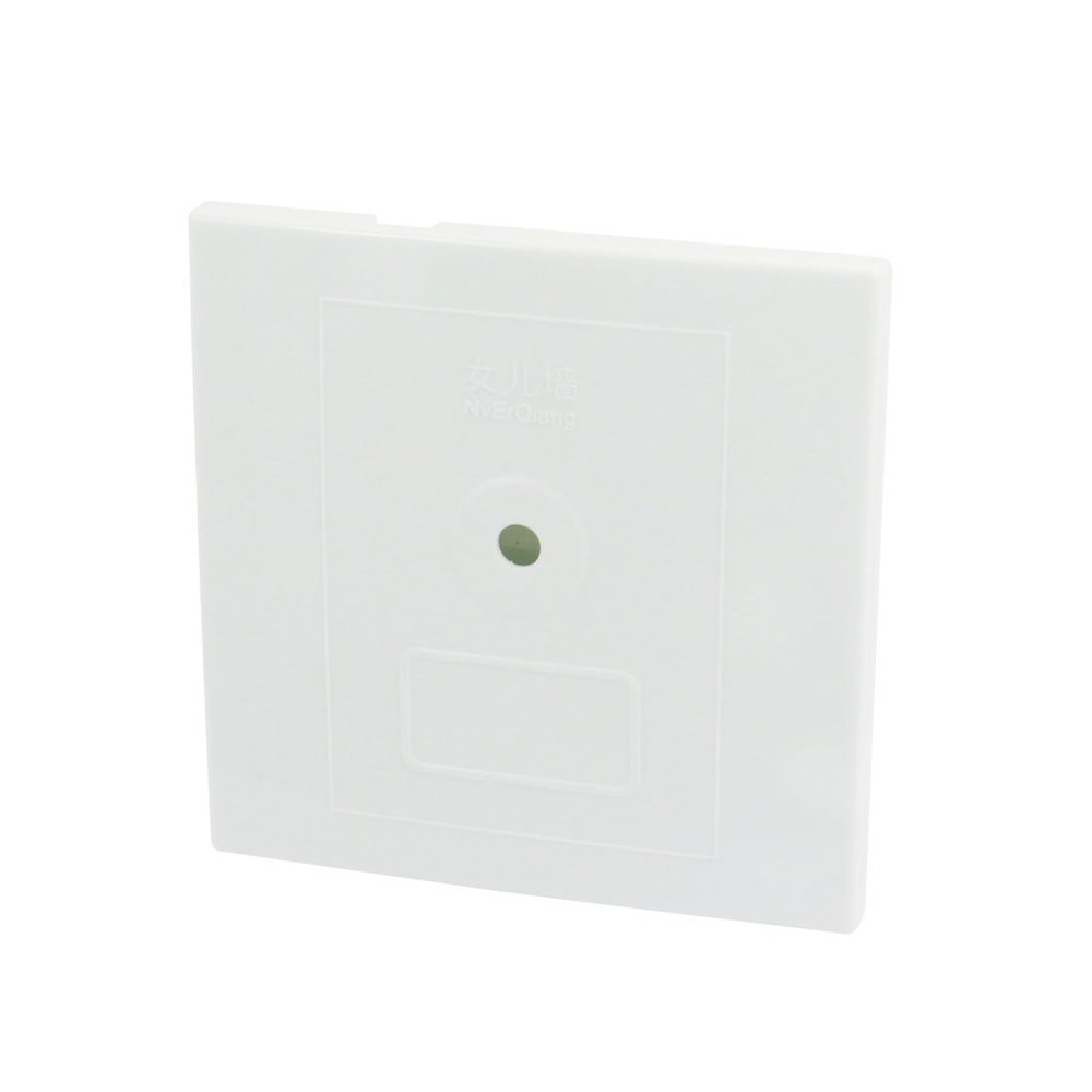 Ruilogod Square White Plastic CCTV Camera Housing Box, 8.6 x 8.6 x 4 cm