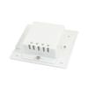 Ruilogod Square White Plastic CCTV Camera Housing Box, 8.6 x 8.6 x 4 cm view 2
