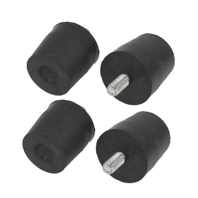 Ruilogod Rubber Tapered External-Thread Vibration-Damper Mounts, 30 mm x 35 mm, M8, 4 pcs