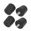 Ruilogod Rubber Tapered External-Thread Vibration-Damper Mounts, 30 mm x 35 mm, M8, 4 pcs view 1