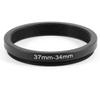 Ruilogod 37mm to 34mm Black Ring Adapter for Camera view 1