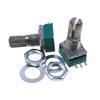 RELAND SUN 5-Pack RK097N 50K Single 3-Pin Potentiometers, 15 mm Shaft view 4