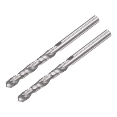 sourcing map 2-Piece 3.1 mm C2/K20 Carbide Twist Drill Bit Set