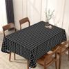 Chickwin Washable Waterproof PVC Tablecloth, Rectangular, 140 x 220 cm, Pattern 2 view 1