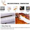 Chickwin Washable Waterproof PVC Tablecloth, Rectangular, 140 x 220 cm, Pattern 2 view 3