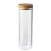 Brard 1,500 ml Storage Jar with Olive Wood Lid, Borosilicate Glass view 1