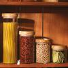Brard 1,500 ml Storage Jar with Olive Wood Lid, Borosilicate Glass view 2