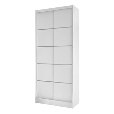 Mirjan24 Camtalo IV Sliding-Door Wardrobe, White