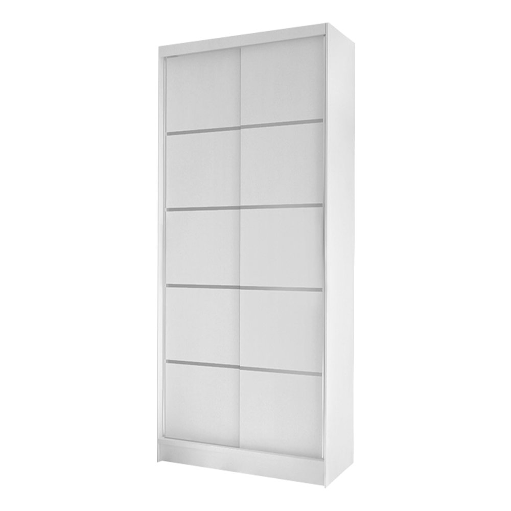 Mirjan24 Camtalo IV Sliding-Door Wardrobe, White