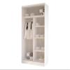 Mirjan24 Camtalo IV Sliding-Door Wardrobe, White view 3