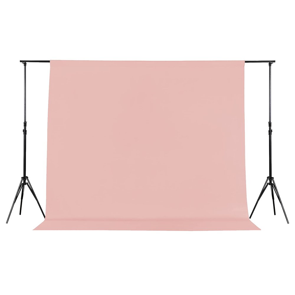 Joccun Photography Backdrop, Polyester, 1.5 x 2.1 m, Dusty Pink