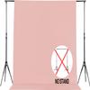 Joccun Photography Backdrop, Polyester, 1.5 x 2.1 m, Dusty Pink view 2