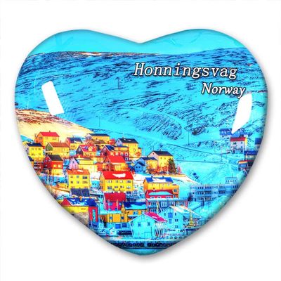 Norway Honningsvåg Refrigerator Magnet, Travel Souvenir
