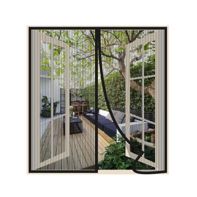 Risareyi Magnetic Insect Screen for Windows, No Drilling, 130 x 115 cm, Black