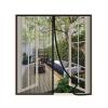 Risareyi Magnetic Insect Screen for Windows, No Drilling, 130 x 115 cm, Black view 1