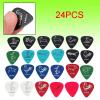 Ruilogod 24-Piece Multicolor Plastic Guitar Pick Set with 12 Chinese Zodiac Designs view 1