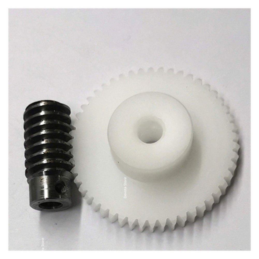 TANGJIANCHENG 0.8 m 1:1 Precision Worm Gear Set, POM, 20/30/40/50 Teeth