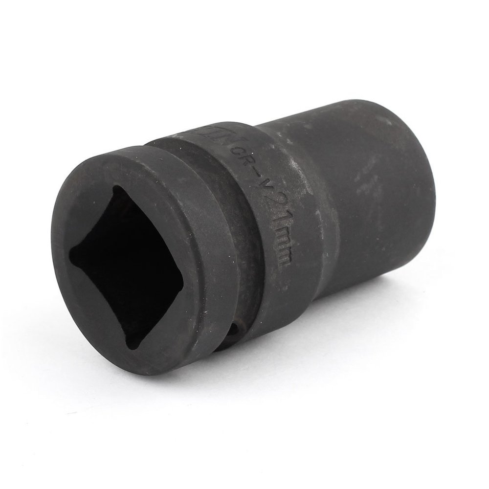 Ruilogod Black CR-V Steel 25 mm Square Drive Socket Repair Tool