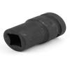 Ruilogod Black CR-V Steel 25 mm Square Drive Socket Repair Tool view 2