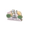 Wooden Refrigerator Magnet, USA Washington, D.C. 3D Landmark Design view 2