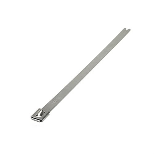 316 Stainless Steel Cable Ties, 360 x 4.6 mm, 10-Pack