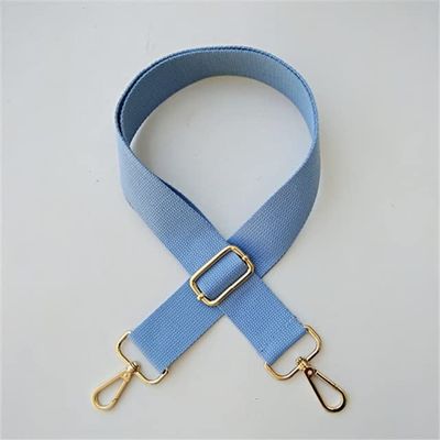 3.8 cm Wide Women's Solid Cotton Adjustable Shoulder Crossbody Bag Strap