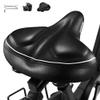 DAWAY C40i Extra-Wide Comfort Bike Saddle with Memory Foam view 1