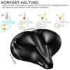 DAWAY C40i Extra-Wide Comfort Bike Saddle with Memory Foam view 3