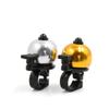 Ruilogod 2-Piece Silver-Tone and Gold-Tone Bicycle Handlebar Ring Horn Bells view 2