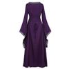 Hengzhifeng Women's Renaissance Dress, XXL, Purple view 3