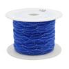 Ruilogod Blue and White 100 m x 7 mm Polyester Audio Expandable Braided Sleeve Cable for Cars view 1