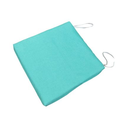 ZZSRJ Firm Sponge Seat Cushion, Thickened Cotton and Linen, Solid Color (Color: 19, Size: 40 x 40 x 5 cm)