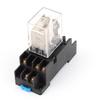 Ruilogod HH53P 220 VAC Coil, 11-Pin, 3P3T Electromagnetic Power Relay with Socket Base view 1