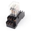 Ruilogod HH53P 220 VAC Coil, 11-Pin, 3P3T Electromagnetic Power Relay with Socket Base view 2