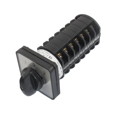 Ruilogod Ith 10A 1-0-2 On-Off-On 28-Terminal Rotary Cam Switch