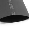 Ruilogod 2:1 Ratio 35 mm Dia. Polyolefin Heat Shrink Tubing, 0.5 m, Black, 4 Pieces view 2
