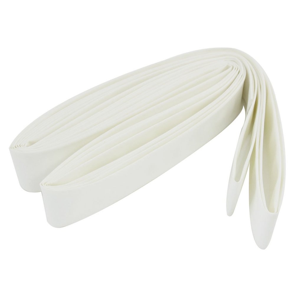 Ruilogod 6 m, 3 mm Diameter White Heat-Shrink Tubing